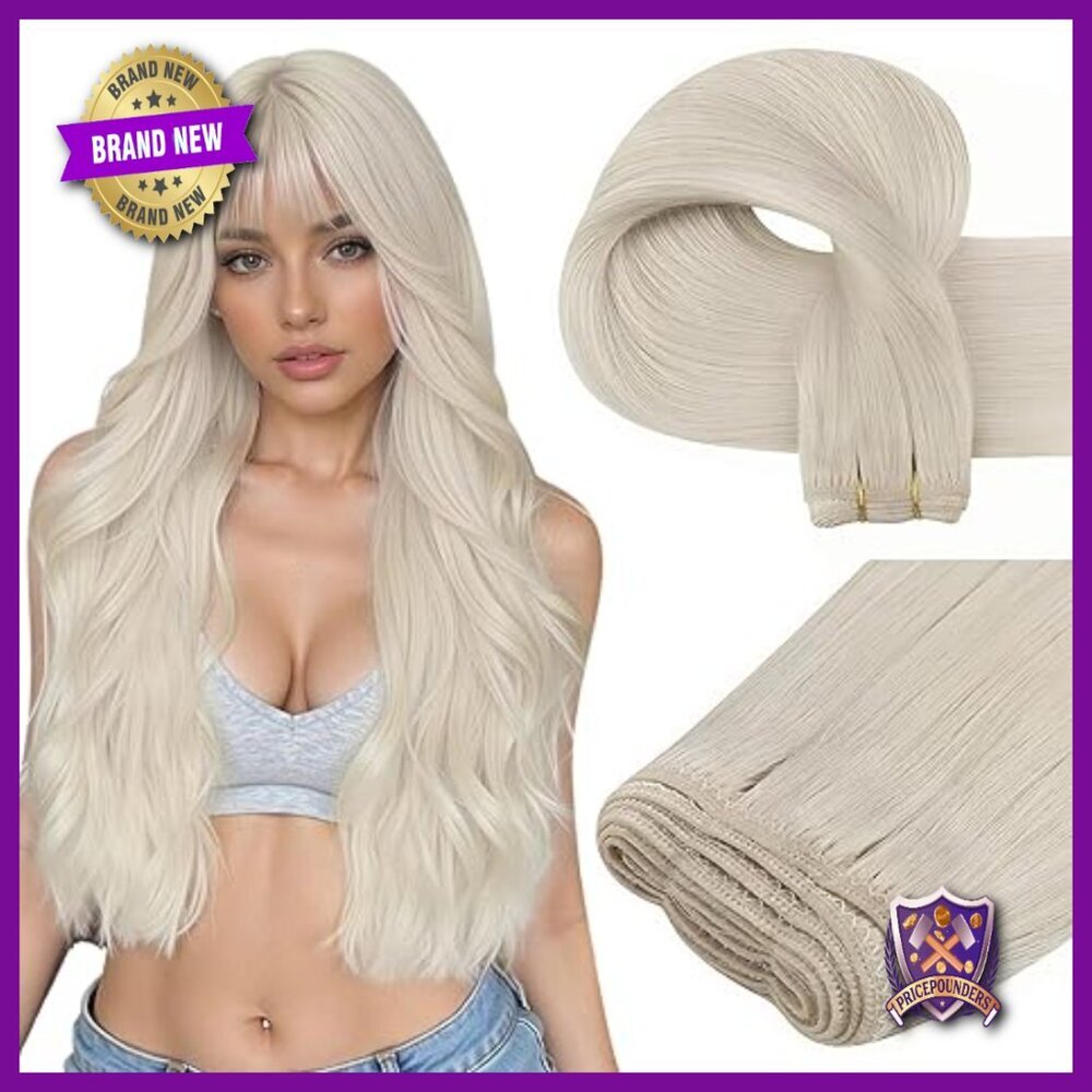 12 Inch Human Hair Weft Extensions 70g Straight Remy Hair Sew In